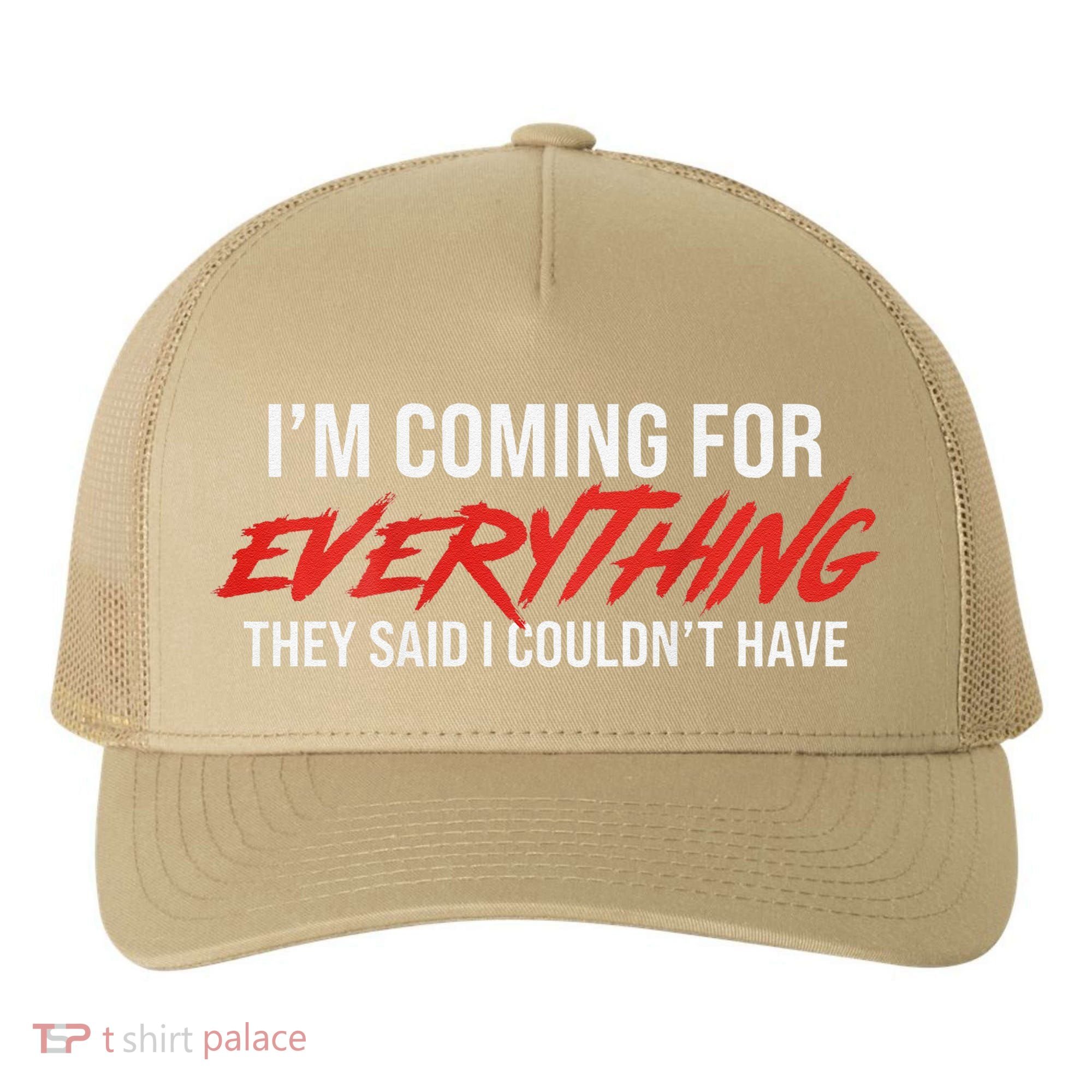 Motivational Quote Motivation For Success And Workout Yupoong Adult 5-Panel Trucker Hat