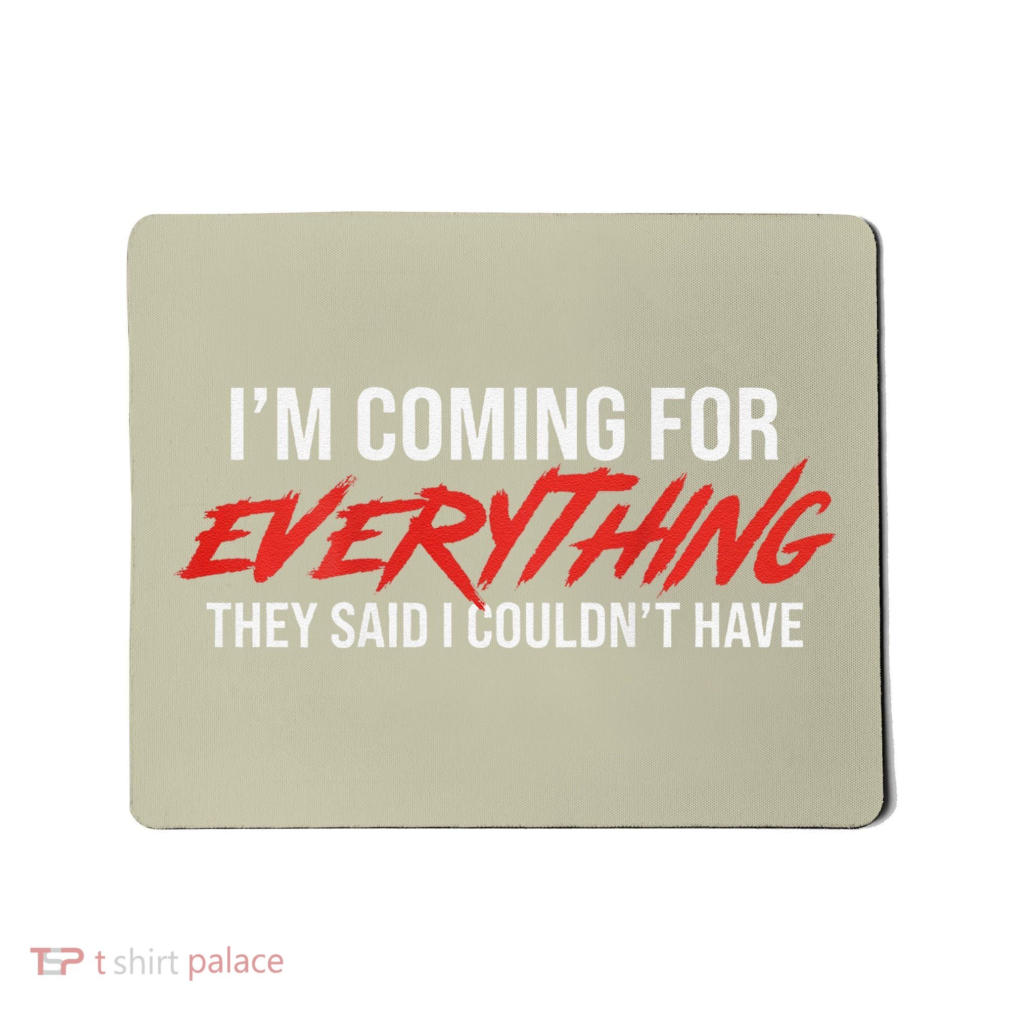 Motivational Quote Motivation For Success And Workout Mousepad