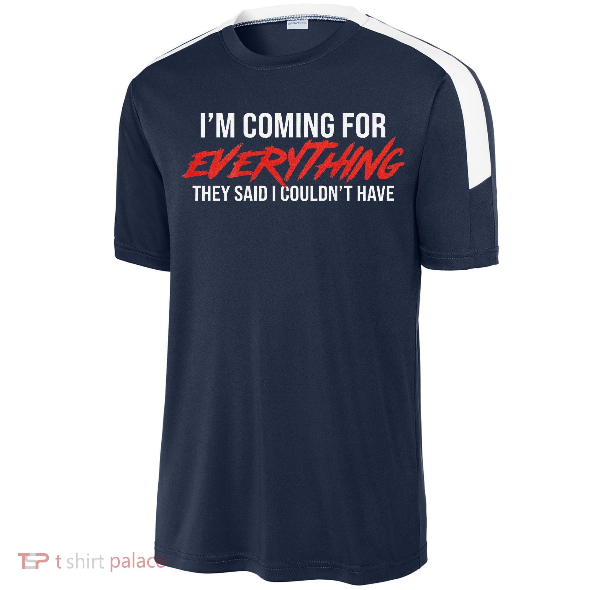 Motivational Quote Motivation For Success And Workout Sport-Tek Competitor United Soccer Jersey