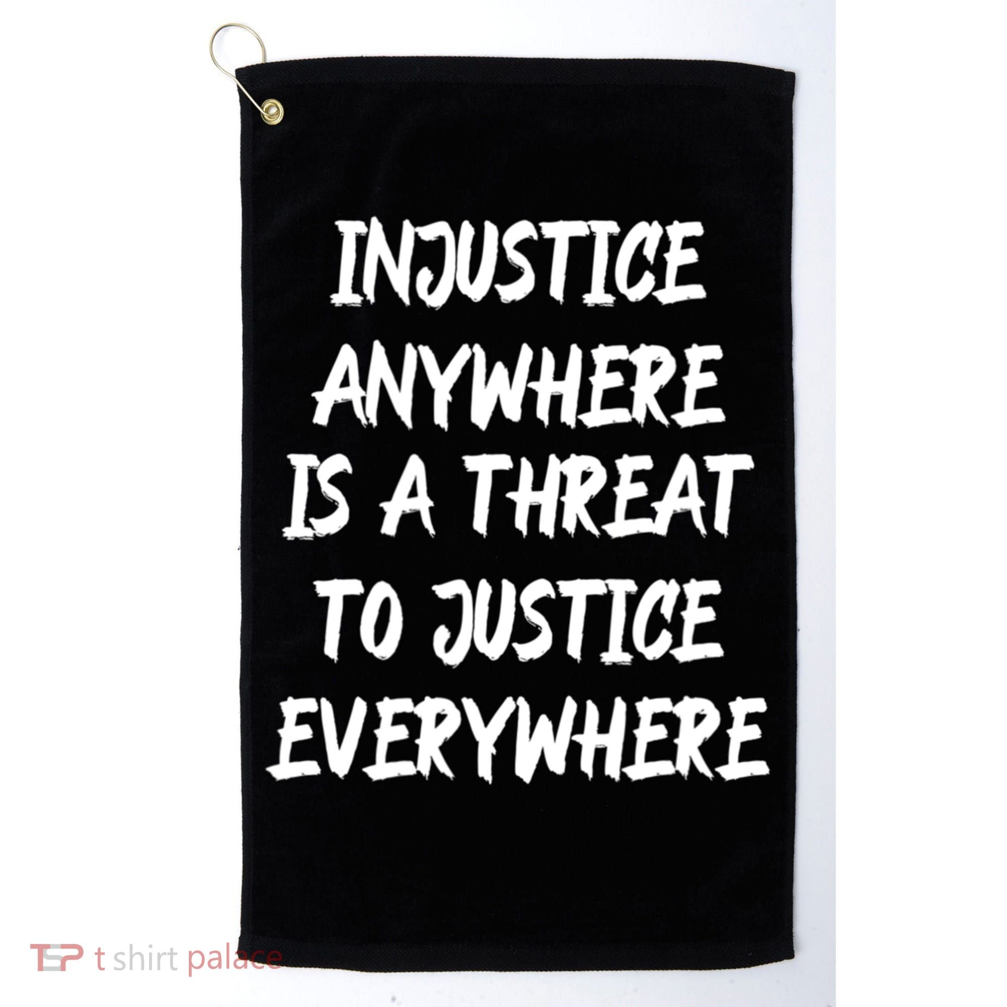 Mlk Quote Martin Luther King Jr Day Black History Month Funny Gift Golf Towel