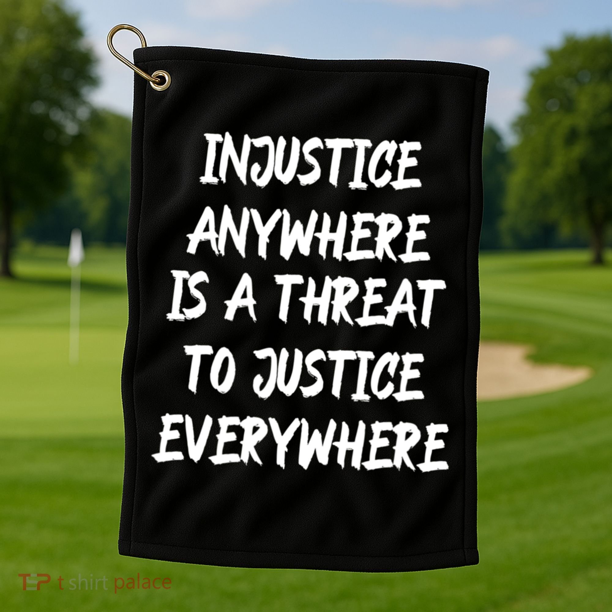 Mlk Quote Martin Luther King Jr Day Black History Month Funny Gift Golf Towel