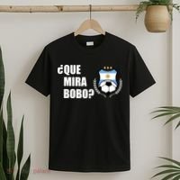 Messi Que Miras Bobo Anda Para Alla Soccer Football Argentina T-Shirt thumb 2