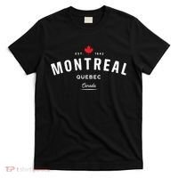 Montreal Quebec QC Vintage Retro Canada Maple Leaf T-Shirt thumb 0