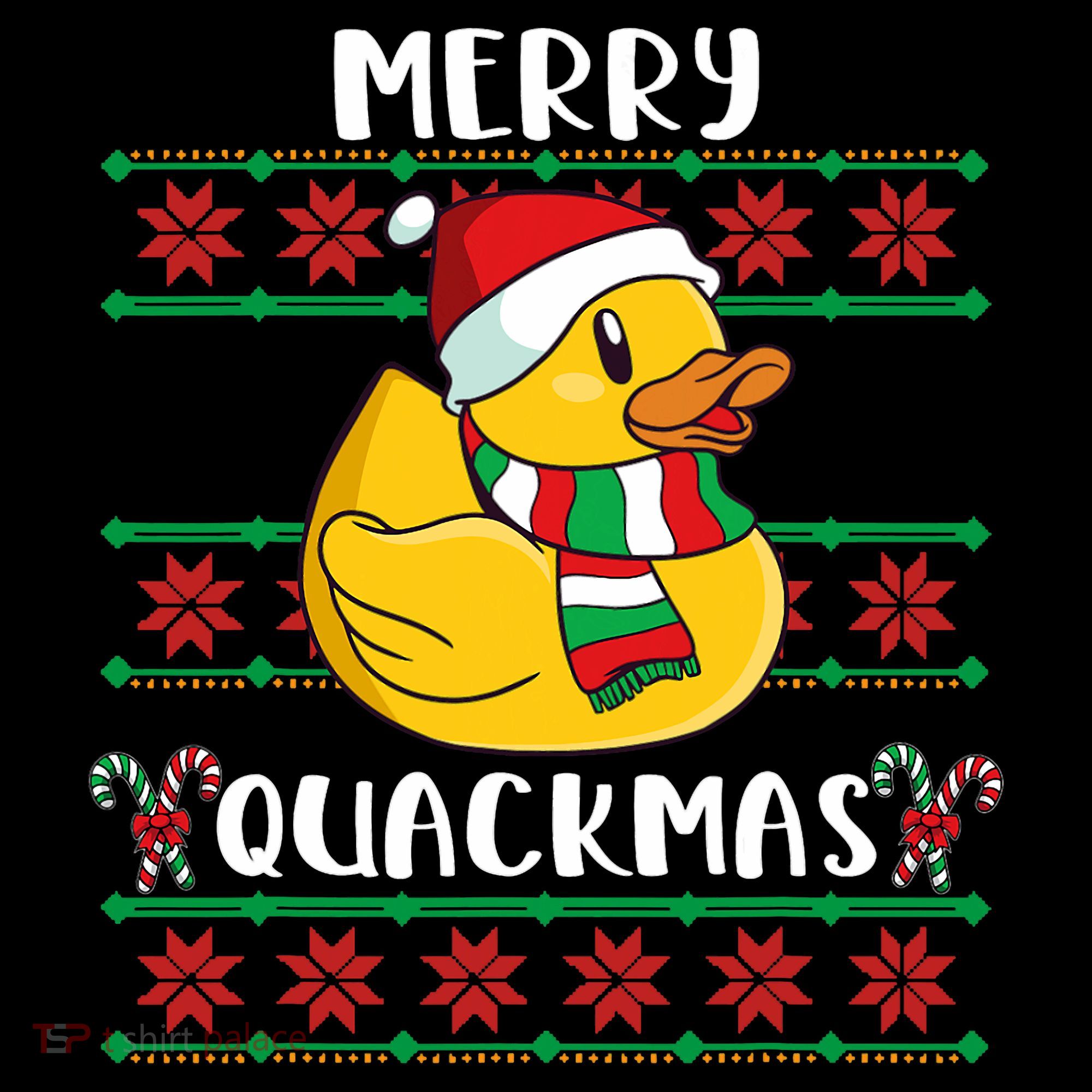 Merry Quackmas Rubber Duck Christmas Coffee Mug