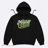 Mojito Queen Trendy Summer Drink Mojitos Hoodie thumb 0