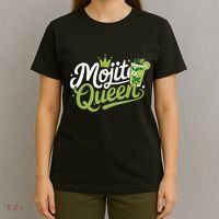 Mojito Queen Trendy Summer Drink Mojitos T-Shirt thumb 4