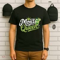 Mojito Queen Trendy Summer Drink Mojitos T-Shirt thumb 6