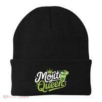 Mojito Queen Trendy Summer Drink Mojitos Beanie thumb 0