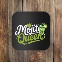 Mojito Queen Trendy Summer Drink Mojitos Coaster thumb 0