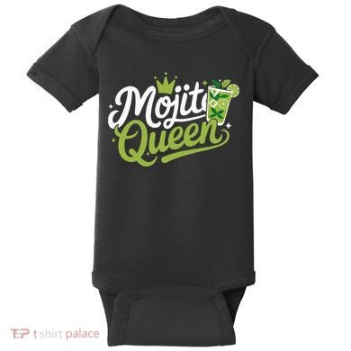 Mojito Queen Trendy Summer Drink Mojitos Baby Bodysuit