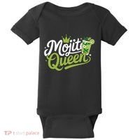 Mojito Queen Trendy Summer Drink Mojitos Baby Bodysuit thumb 0