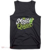 Mojito Queen Trendy Summer Drink Mojitos Tank Top thumb 0