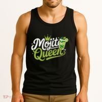 Mojito Queen Trendy Summer Drink Mojitos Tank Top thumb 3