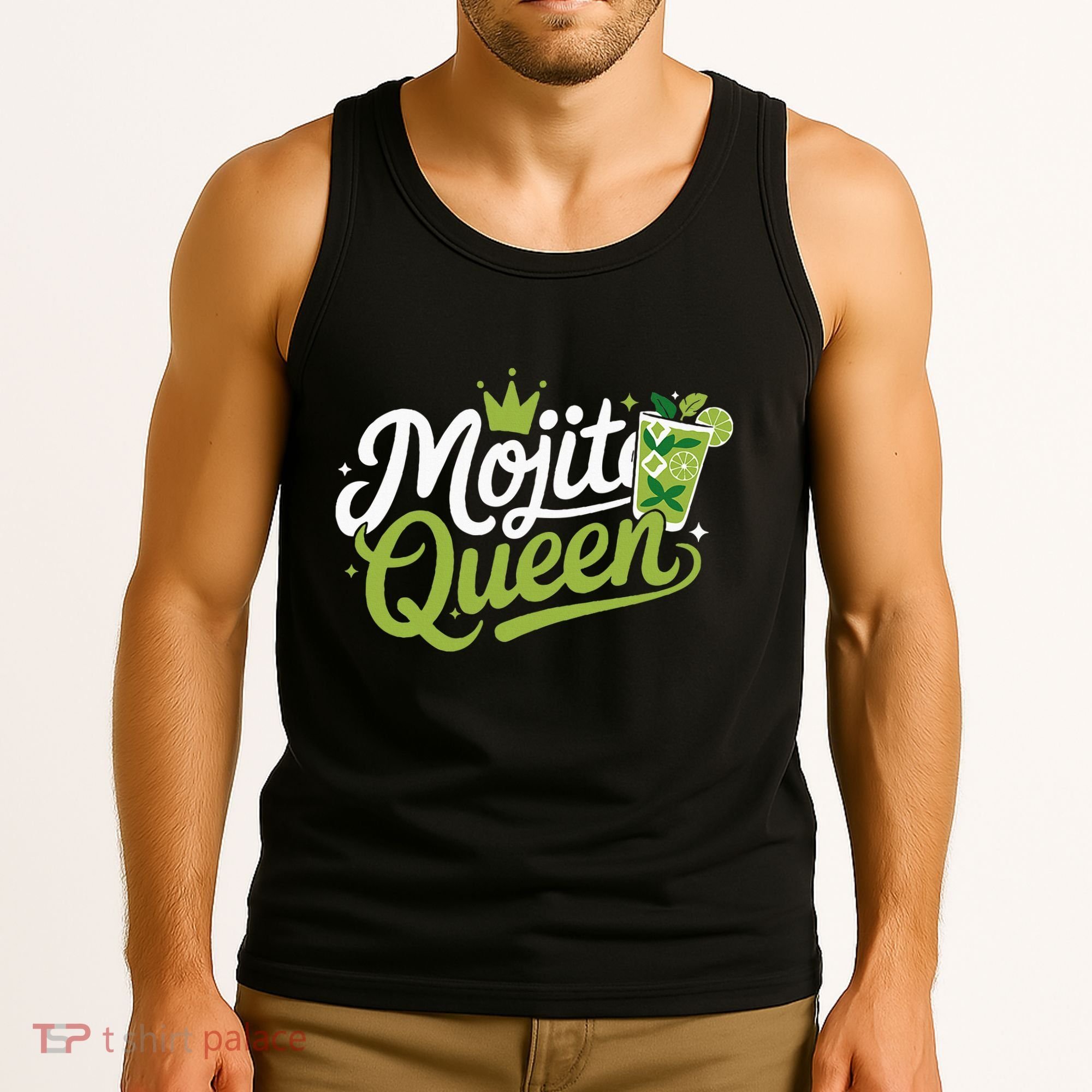 Mojito Queen Trendy Summer Drink Mojitos Tank Top