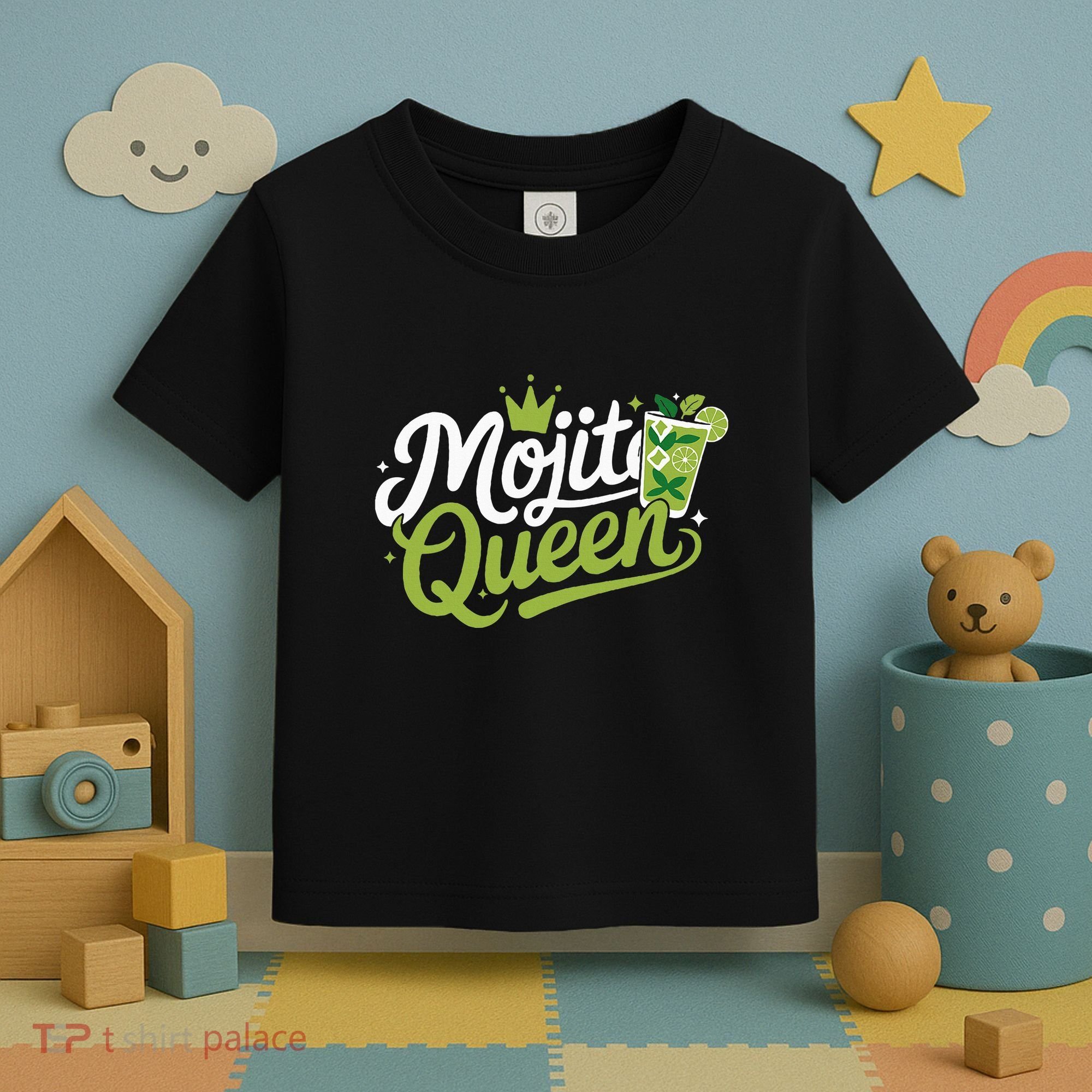 Mojito Queen Trendy Summer Drink Mojitos Toddler T-Shirt