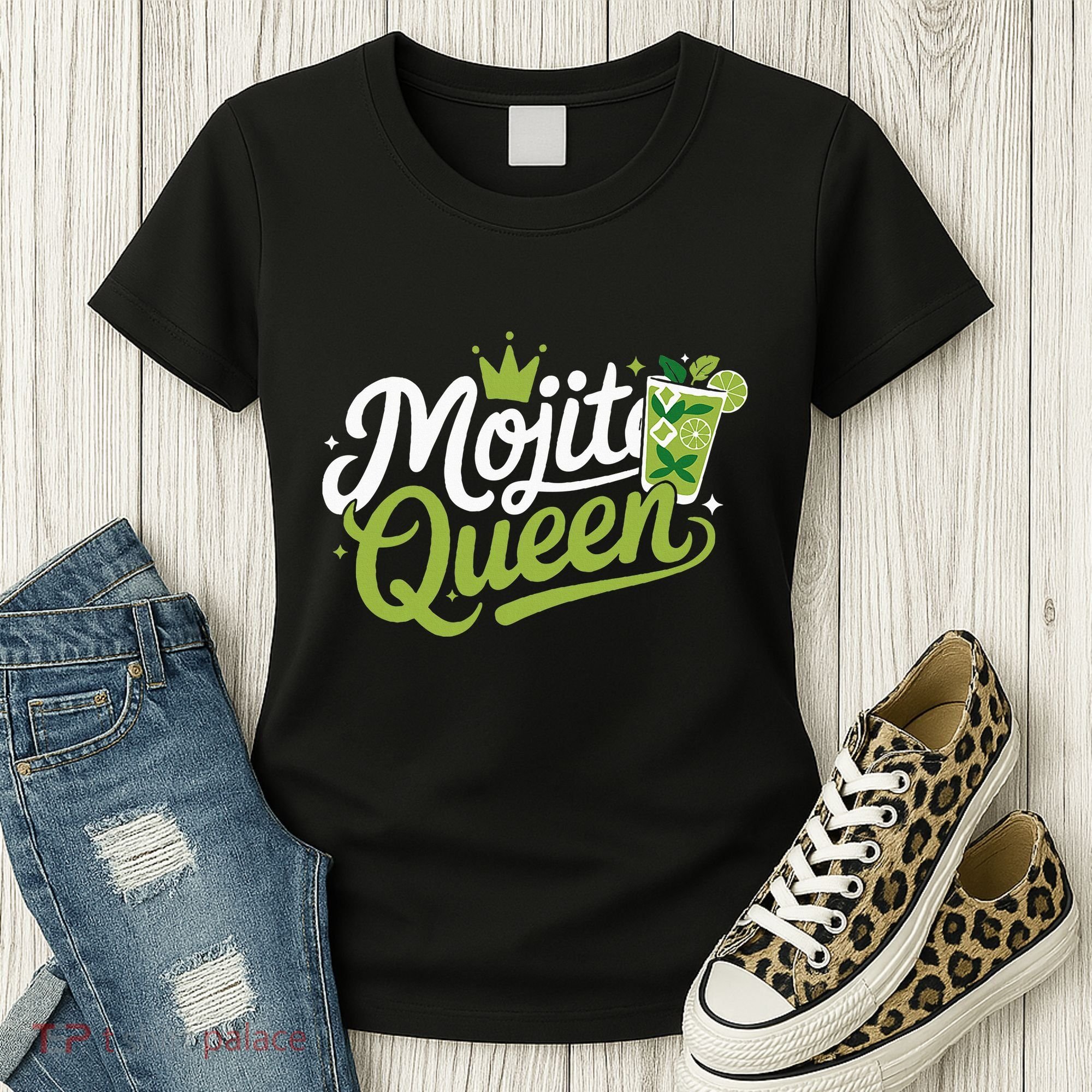 Mojito Queen Trendy Summer Drink Mojitos Women's T-Shirt