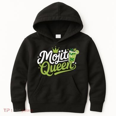 Mojito Queen Trendy Summer Drink Mojitos Kids Hoodie
