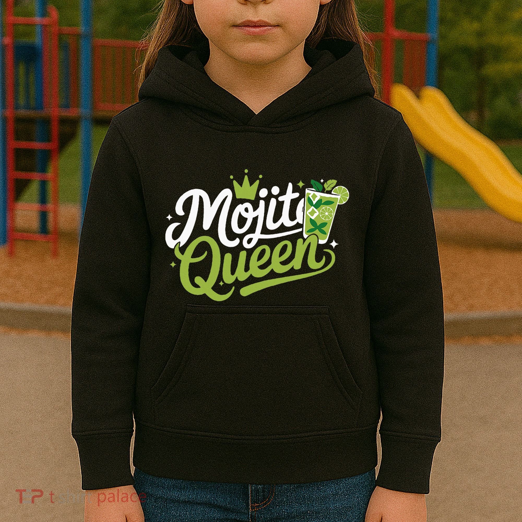 Mojito Queen Trendy Summer Drink Mojitos Kids Hoodie