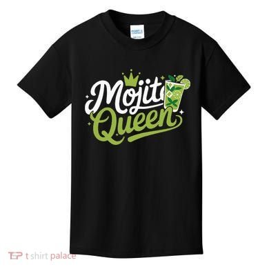 Mojito Queen Trendy Summer Drink Mojitos Kids T-Shirt
