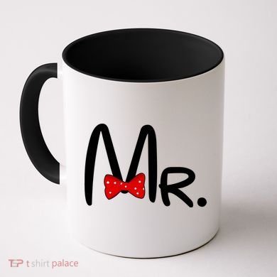 Mr. Bow Tie Cute Matching Couples Coffee Mug