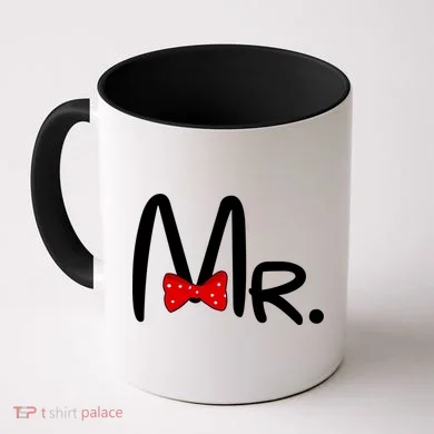 Mr. Bow Tie Cute Matching Couples Coffee Mug