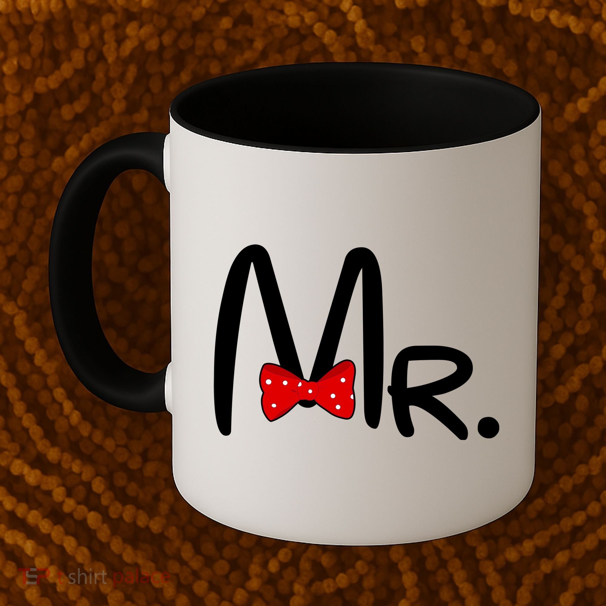 Mr. Bow Tie Cute Matching Couples Coffee Mug
