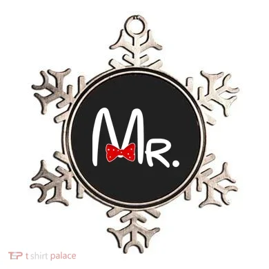 Mr. Bow Tie Cute Matching Couples Ornament