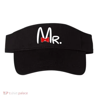 Mr. Bow Tie Cute Matching Couples Visor