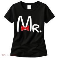 Mr. Bow Tie Cute Matching Couples Women's T-Shirt thumb 0