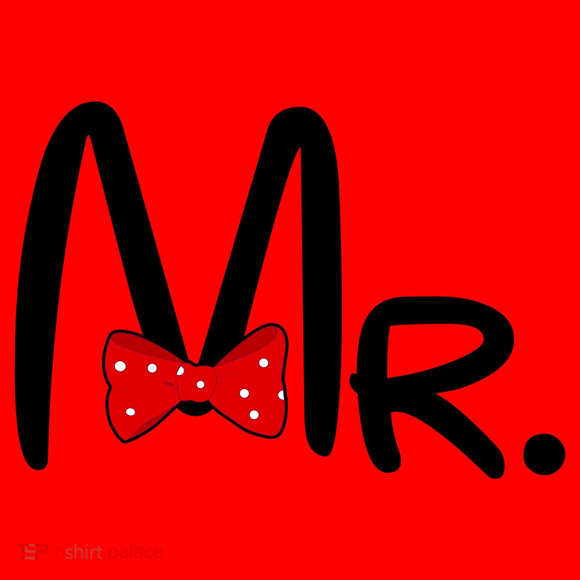 Mr. Bow Tie Cute Matching Couples Santa Hat