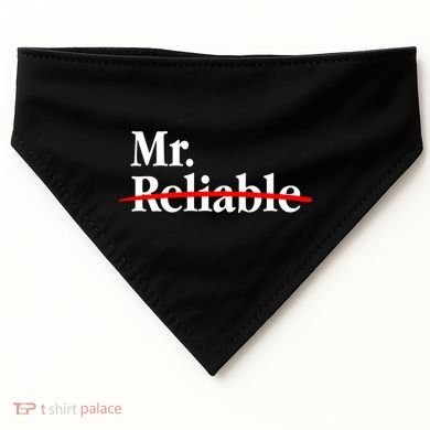 Mr. Unreliable USA-Made Doggie Bandana