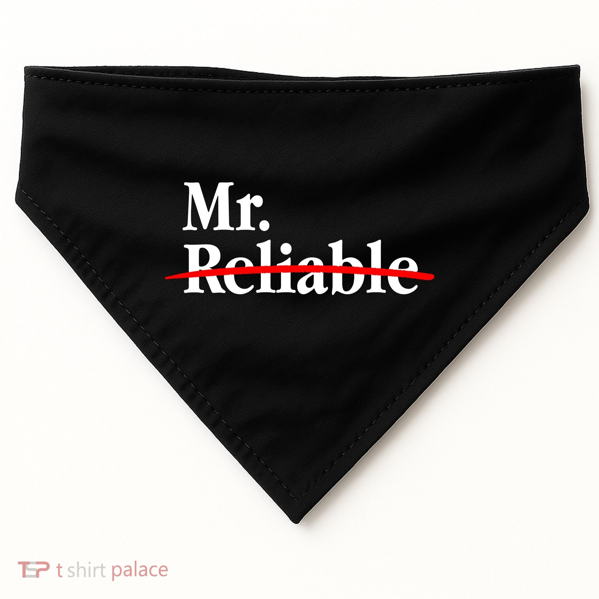 Mr. Unreliable USA-Made Doggie Bandana