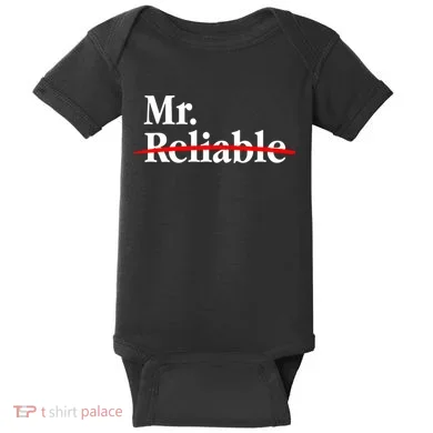 Mr. Unreliable Baby Bodysuit