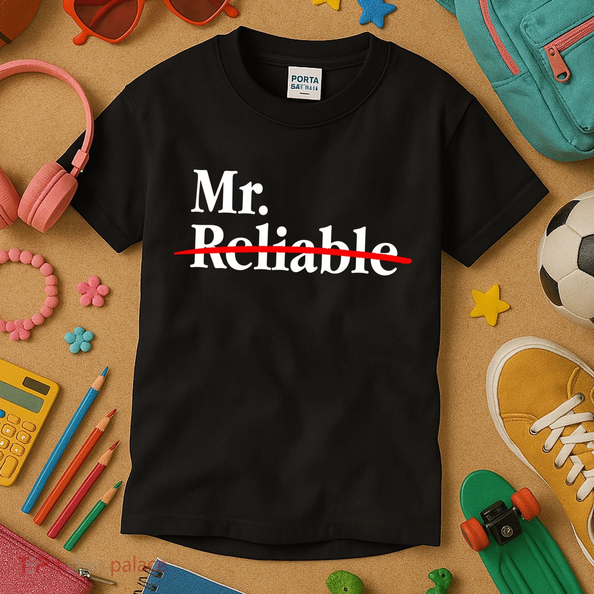 Mr. Unreliable Kids T-Shirt