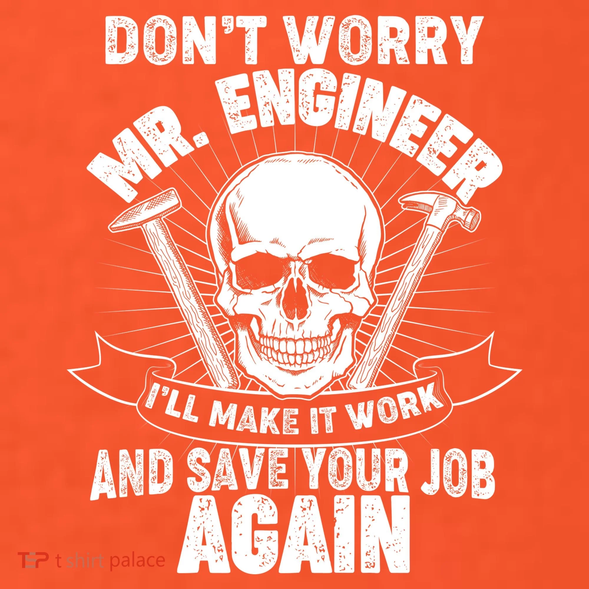 Mr Engineer I'll Make It Work And Save Your Job Long Sleeve Shirt