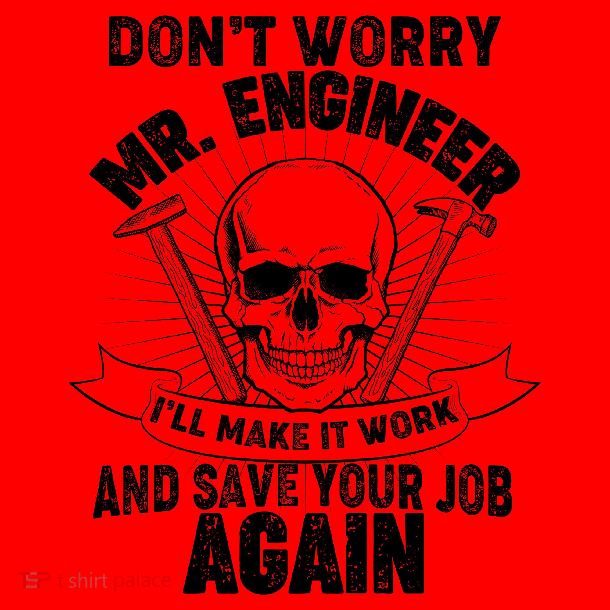 Mr Engineer I'll Make It Work And Save Your Job Santa Hat
