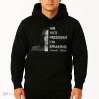Mr Vice President I'm Speaking Kamala Harris Portrait Hoodie thumb 2