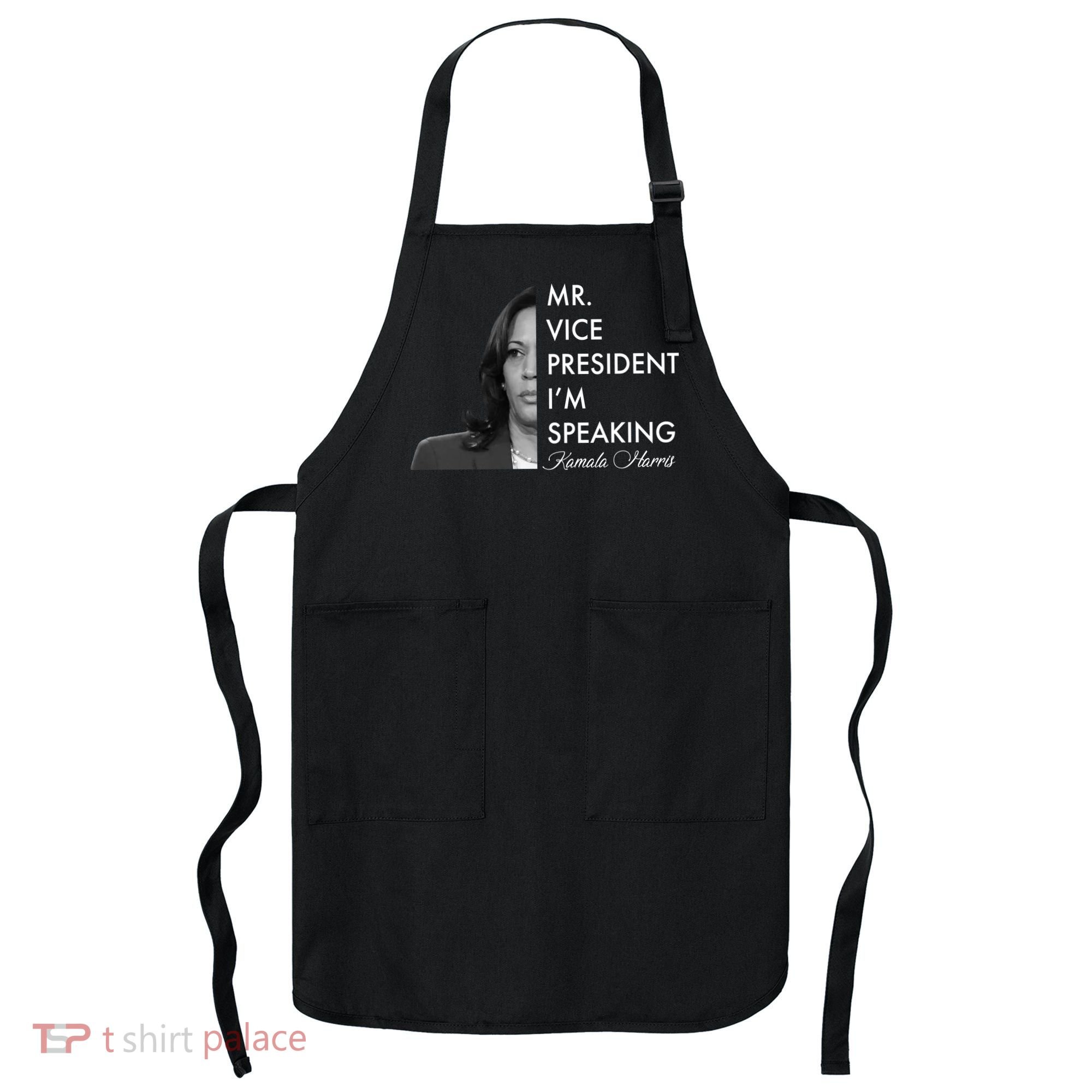 Mr Vice President I'm Speaking Kamala Harris Portrait Apron