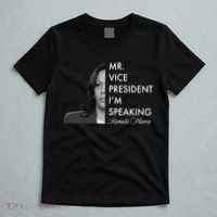 Mr Vice President I'm Speaking Kamala Harris Portrait T-Shirt thumb 5