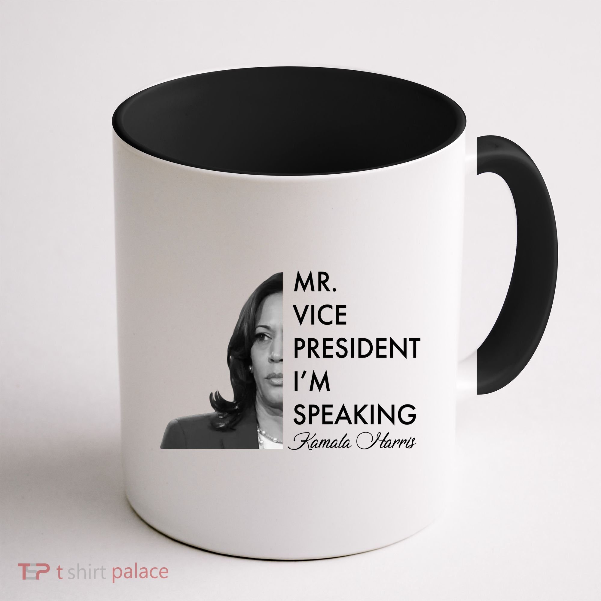 Mr Vice President I'm Speaking Kamala Harris Portrait Coffee Mug