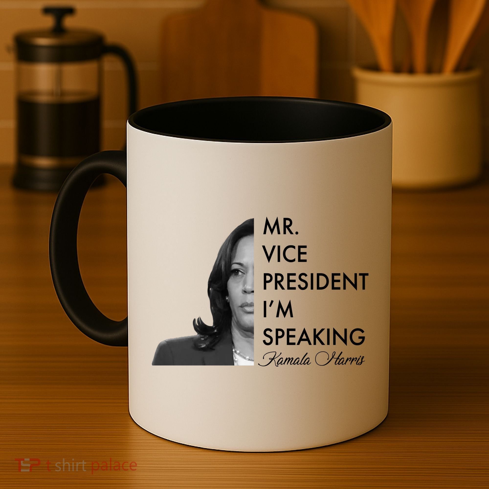 Mr Vice President I'm Speaking Kamala Harris Portrait Coffee Mug