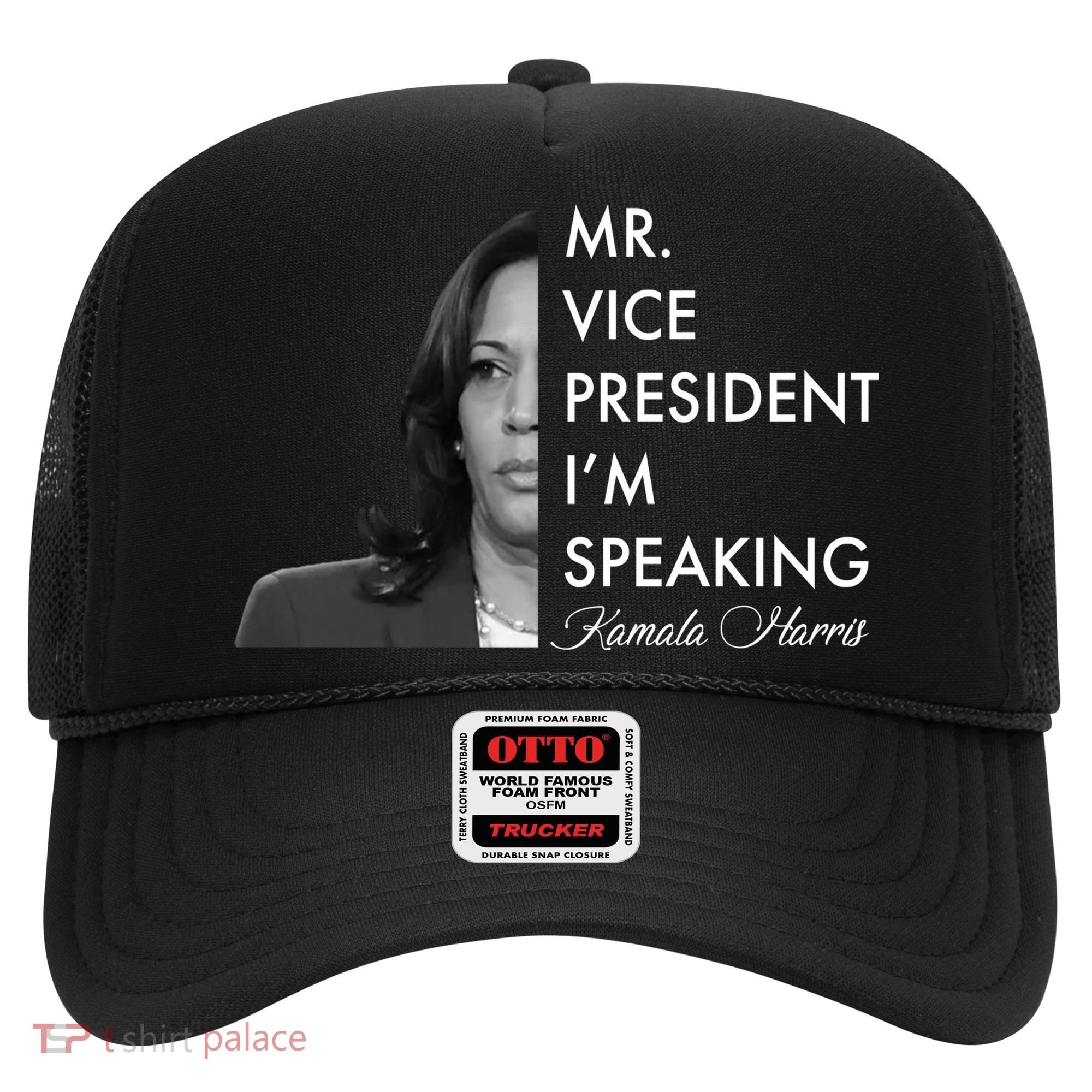 Mr Vice President I'm Speaking Kamala Harris Portrait Hat