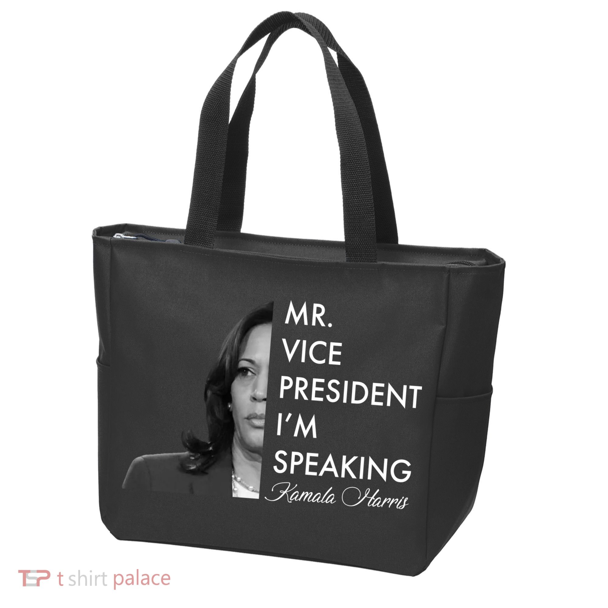 Mr Vice President I'm Speaking Kamala Harris Portrait Tote Bag