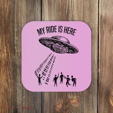 My Ride Alien Flying Saucer Ufo Abduction  Coaster
