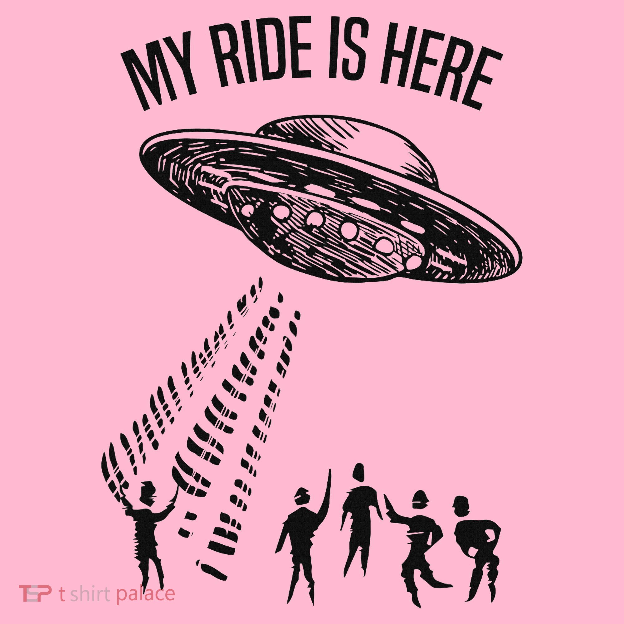 My Ride Alien Flying Saucer Ufo Abduction  Coaster