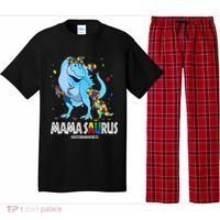 mamasaurus rex autism awareness autistic mother's day Pajama Set thumb 0