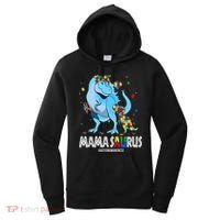 mamasaurus rex autism awareness autistic mother's day Women's Hoodie thumb 0