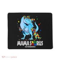 mamasaurus rex autism awareness autistic mother's day Mousepad thumb 0