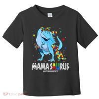 mamasaurus rex autism awareness autistic mother's day Toddler T-Shirt thumb 0