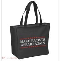 Make Racists Afraid Again Tote Bag thumb 2